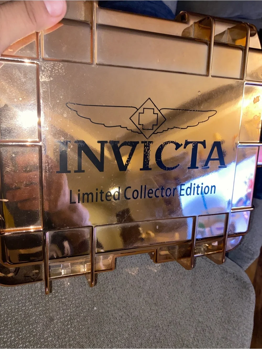 Invicta Gold Limited Collector Edition Display Case